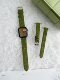 Harris woolen watch strap is white and high-end