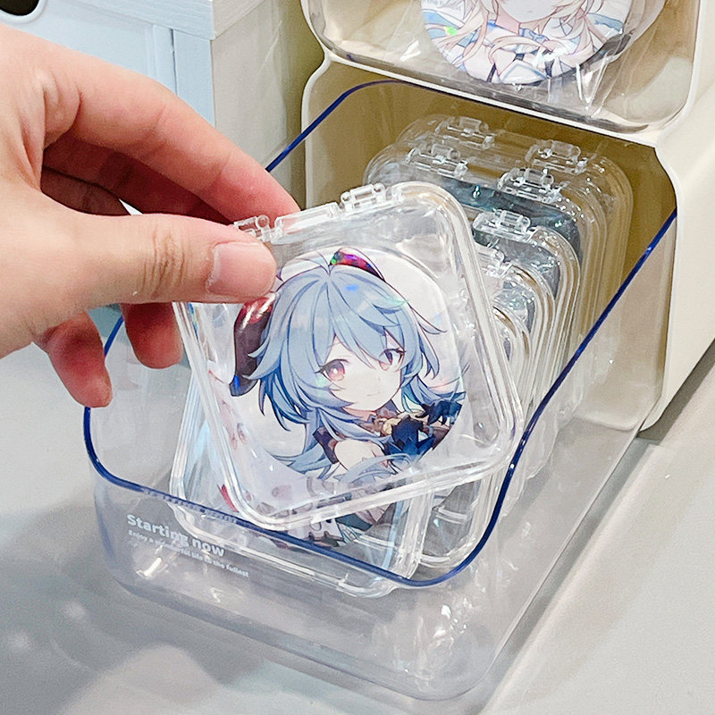 58/65/75mm storage box for grain eaters desktop storage sealed moisture-proof millet protective shell display stand