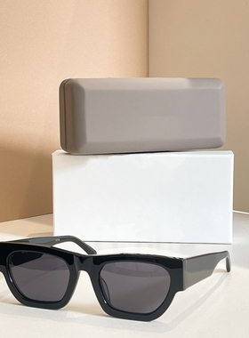 私藏港风墨镜 欧美复古方框明星同款太阳眼镜女ins风街拍可配度数