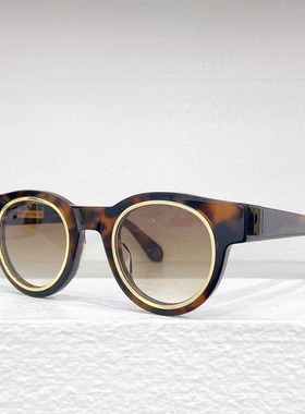 防紫外线圆形复古男女墨镜