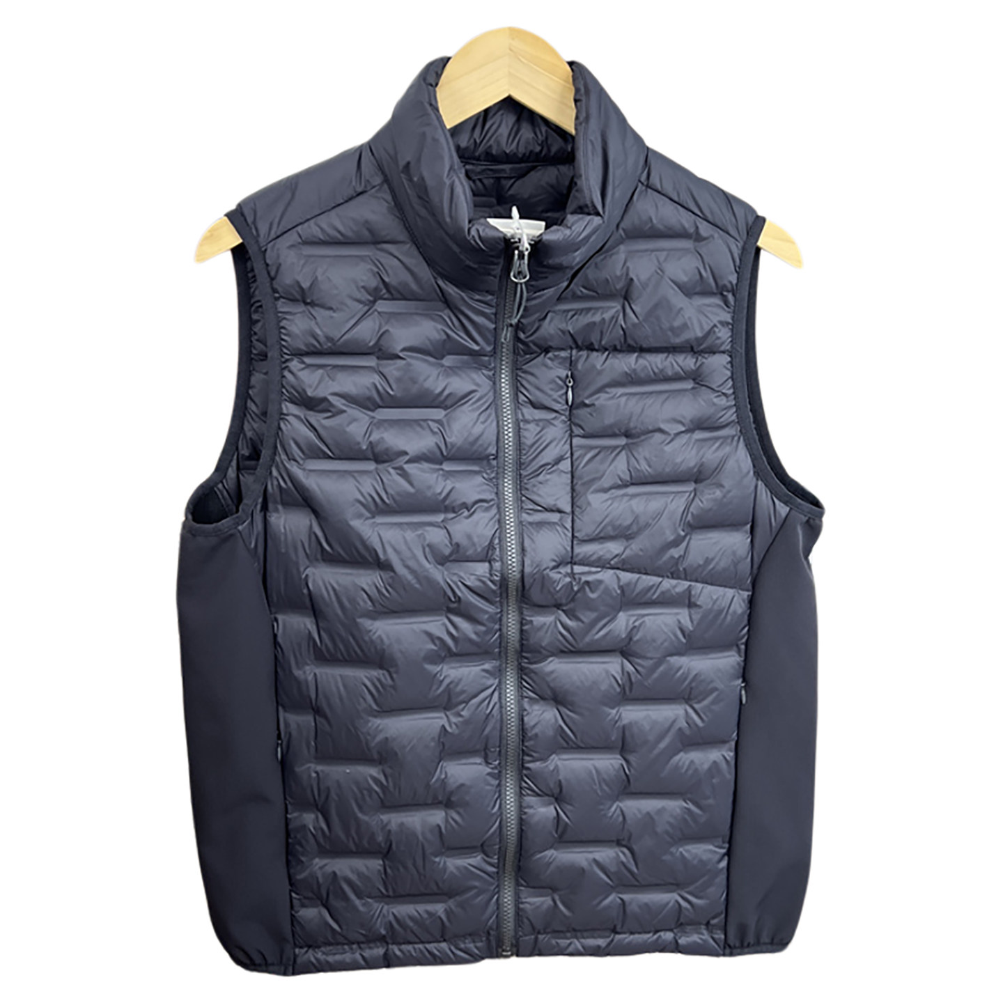 Recommended for self-retention! Light and thin glue! Foreign trade men's autumn and winter windproof and waterproof couple's warm down vest is trendy