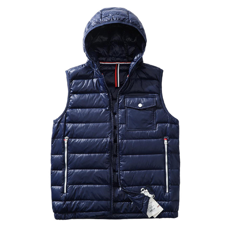 高尔夫系列！90鸭绒！轻盈又保暖！冬季男士外贸连帽羽绒马甲背心,淘宝优惠券,粉丝福利购,淘宝优惠卷