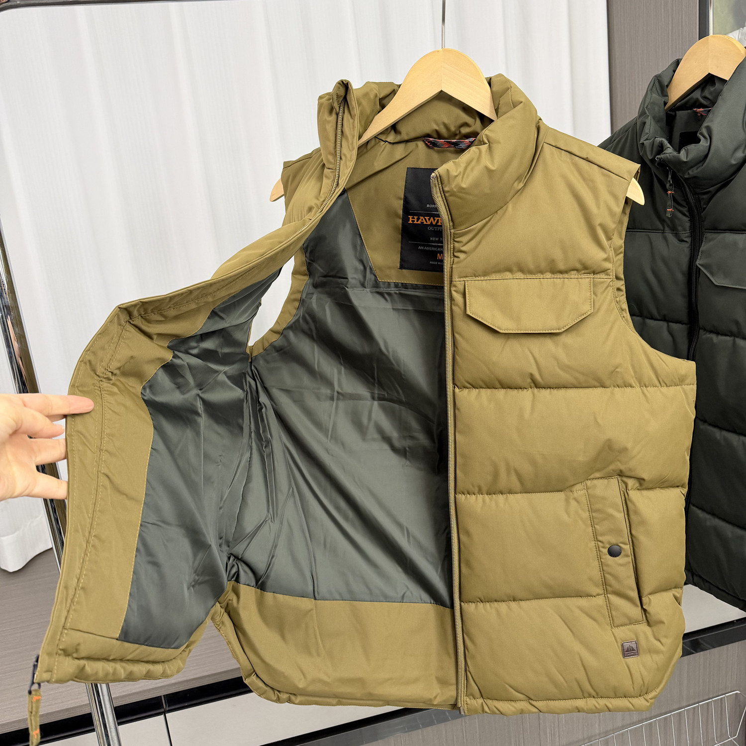 美式高端！加厚保暖！外贸男装秋冬户外防风百搭立领棉马甲外套潮,淘宝优惠券,粉丝福利购,淘宝优惠卷