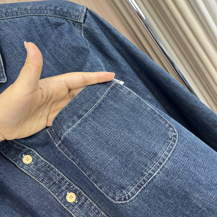 重磅厚实！经典复古怀旧蓝！秋季男士外贸简约百搭牛仔衬衫外套,淘宝优惠券,粉丝福利购,淘宝优惠卷