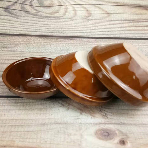 蒸饭碗陶瓷米饭碗商用土陶小钵茶酒粗碗小型迷你蒸饭蒸菜扣肉碗 - 图2