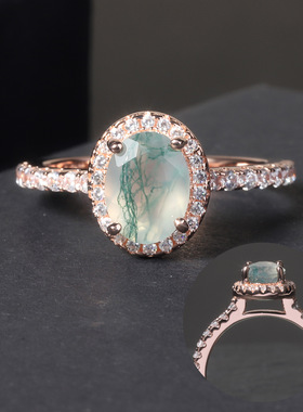 高颜值戒指925银小众ins欧美轻奢