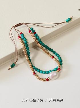 Juzitu女款国风新中式叠戴手绳