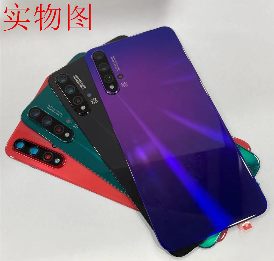 适用华为Nova5 5pro Nova5i 5iPro摄像头镜框镜片镜面 玻璃后盖 - 图2