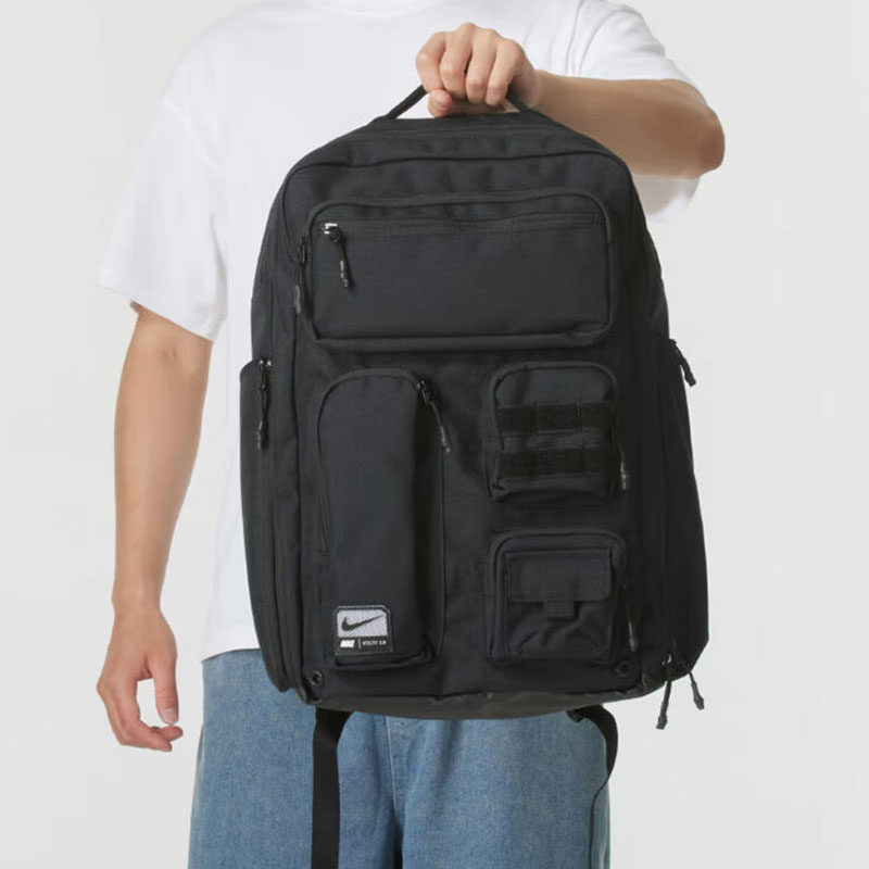 电脑包耐克双肩包男士旅行包学生书包登山包大容量运动多口袋背包,淘宝优惠券,粉丝福利购,淘宝优惠卷