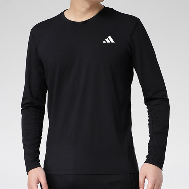阿迪达斯长袖T恤男新款跑步健身训练运动服户外跑步速干透气上衣,淘宝优惠券,粉丝福利购,淘宝优惠卷