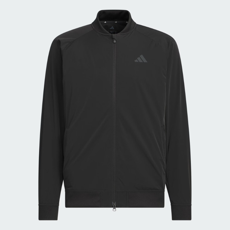 Adidas casual style men's V-neck jacket autumn new baseball uniform fashionable versatile woven sports jacket