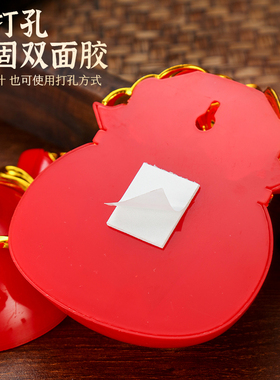 潮汕香炉壁挂胶贴免打孔挂墙式大插香器门上香插塑料门口香架炉子