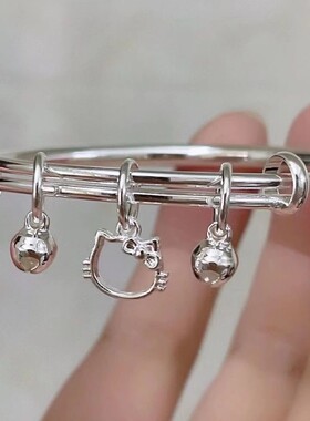 新款KT猫铃铛简约百搭凯蒂猫