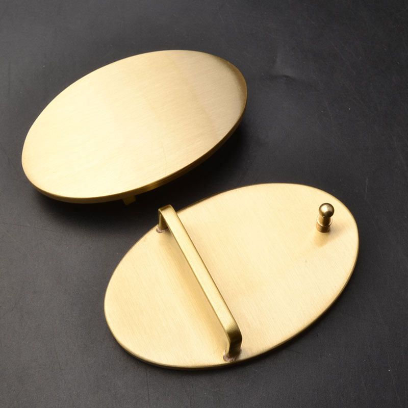 黄铜平滑扣皮带头男士光面扣头板扣内穿式腰带头皮带卡扣4.0和3.5,淘宝优惠券,粉丝福利购,淘宝优惠卷