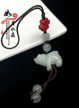 翡翠吉牛保运吊坠扭转乾坤