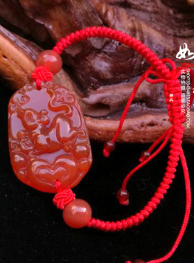 2026年属牛吉祥物福鼠送吉脚链鸿牛呈运吊坠十二生肖红绳手链