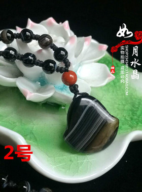 2025红竹石影子石项链一线天影子石项链/男生石碑护身符 019