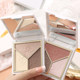 Shimmer blush highlighter all-in-one palette