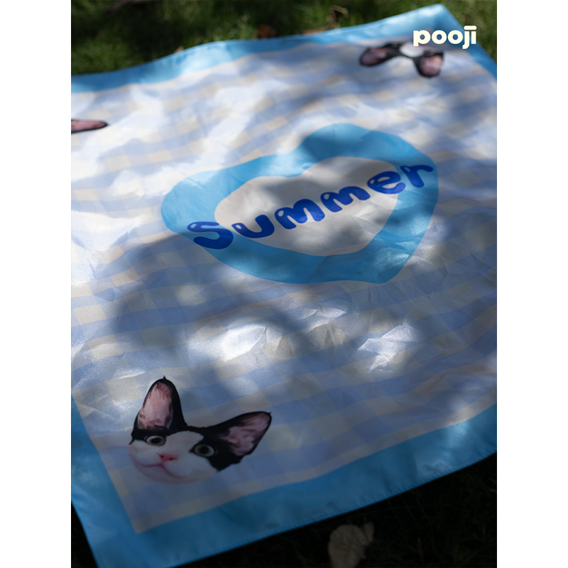 POOJI宠物定制方巾包头巾裹胸百搭装饰猫咪狗狗来图DIY礼物,淘宝优惠券,粉丝福利购,淘宝优惠卷