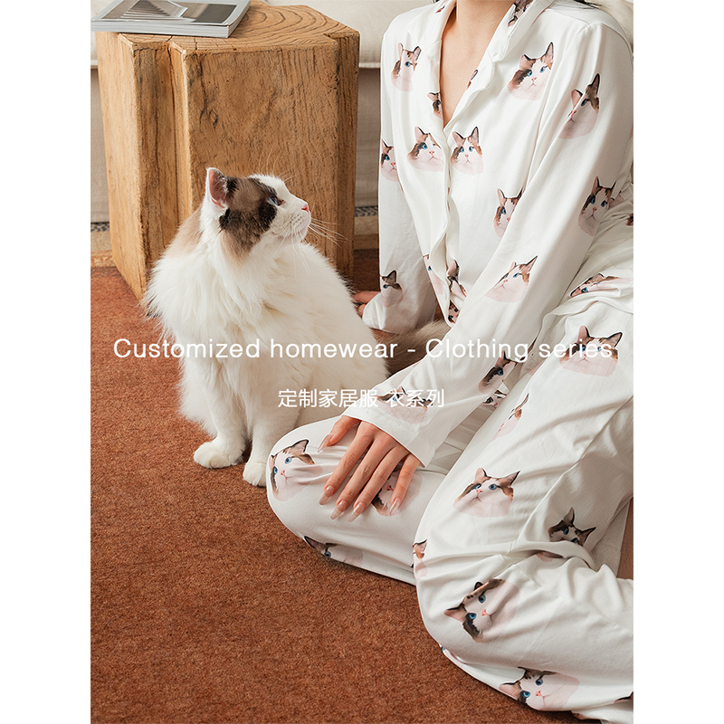 POOJI宠物定制家居服睡衣ins简约原创设计猫咪狗狗来图DIY礼物,淘宝优惠券,粉丝福利购,淘宝优惠卷