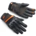 Ktm RADICS X GLOVES 14 Găng tay chống vỡ xe máy Găng tay đua bằng da Carbon Fiber - Xe máy Rider thiết bị Xe máy Rider thiết bị