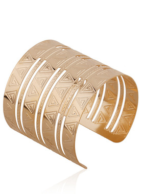 跨境欧美饰品 时尚大气合金手链手镯镶宝蓝松石波西米亚风首饰女