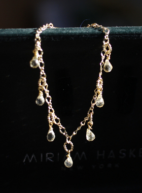 11月生辰礼物超闪黄水晶手链