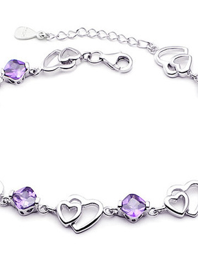 可刻字甜美风生日礼物手链送女友