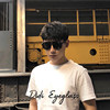 Pilot-style men's polarized sunglasses Korean version large round frame toad glasses showing face small UV protection sunglasses