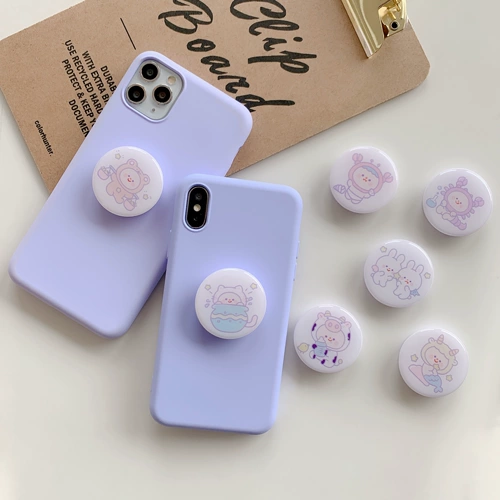 Знаки зодиака, телескопический держатель для телефона, подушка безопасности, брендовый чехол для телефона с аксессуарами, складное кольцо