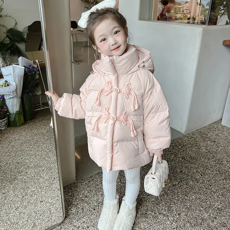 女童冬季羽绒服2025新款宝宝冬装棉衣白鸭绒童装女孩外套儿童棉服,淘宝优惠券,粉丝福利购,淘宝优惠卷