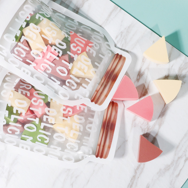 12粒果冻粉扑柔软不吃粉美妆蛋彩妆粉底海绵干湿两用化妆蛋袋装,淘宝优惠券,粉丝福利购,淘宝优惠卷