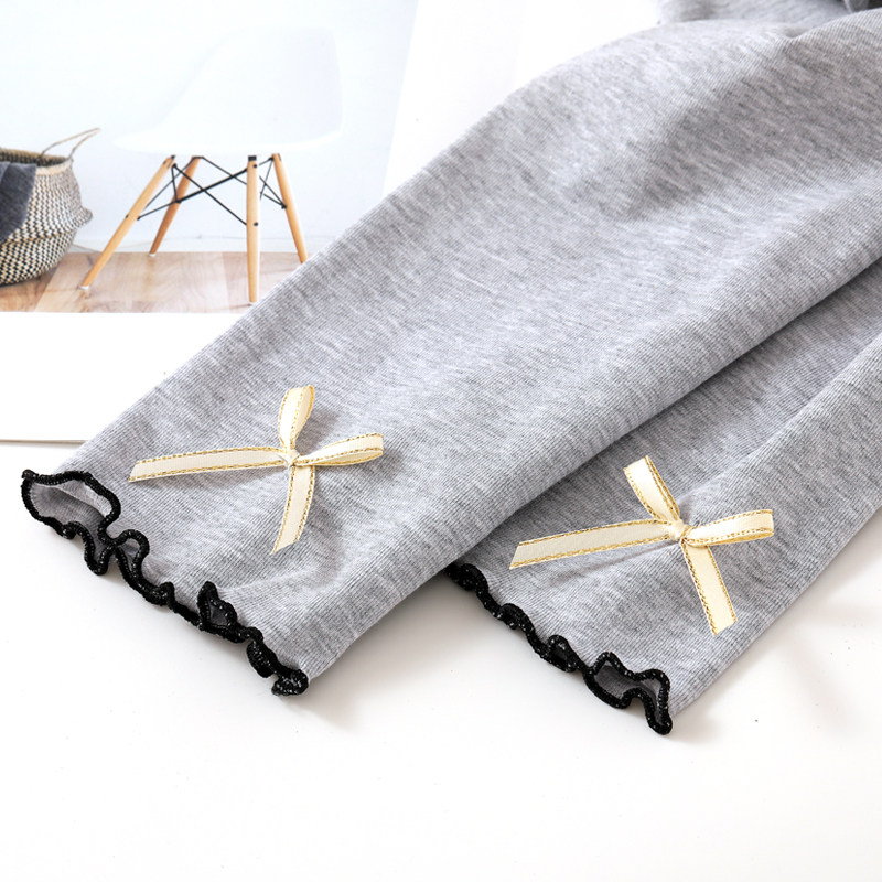 女童打底裤2019春秋新款莫代尔儿童九分裤小女孩外穿中大童长裤夏,淘宝优惠券,粉丝福利购,淘宝优惠卷