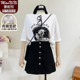 Summer Modal Breast Pad Pajamas ແຂນສັ້ນຂອງແມ່ຍິງສາມາດນຸ່ງໃສ່ນອກ