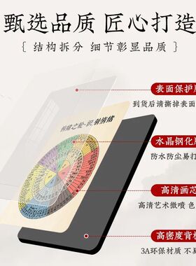 情绪轮盘表管理新款图相框