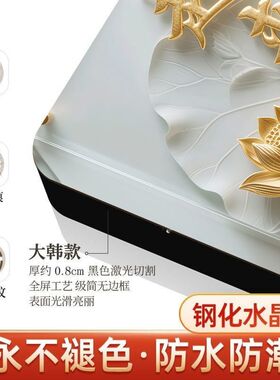 寓意美好越来莲花仿浮雕相
