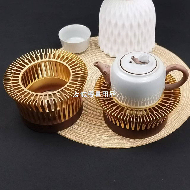 蜡烛温茶炉底座加热暖茶炉家用酒店小巧轻奢玻璃茶壶果茶保温座,淘宝优惠券,粉丝福利购,淘宝优惠卷