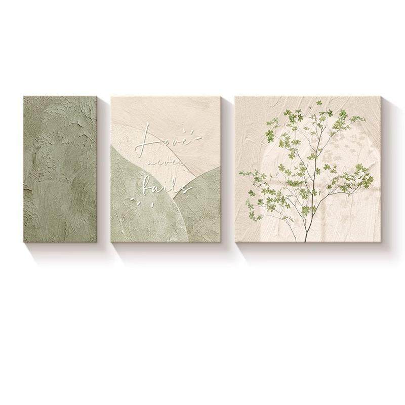 海浪客厅装饰画奶油风高级感沙发背景墙壁画三联肌理抽象大气挂画,淘宝优惠券,粉丝福利购,淘宝优惠卷