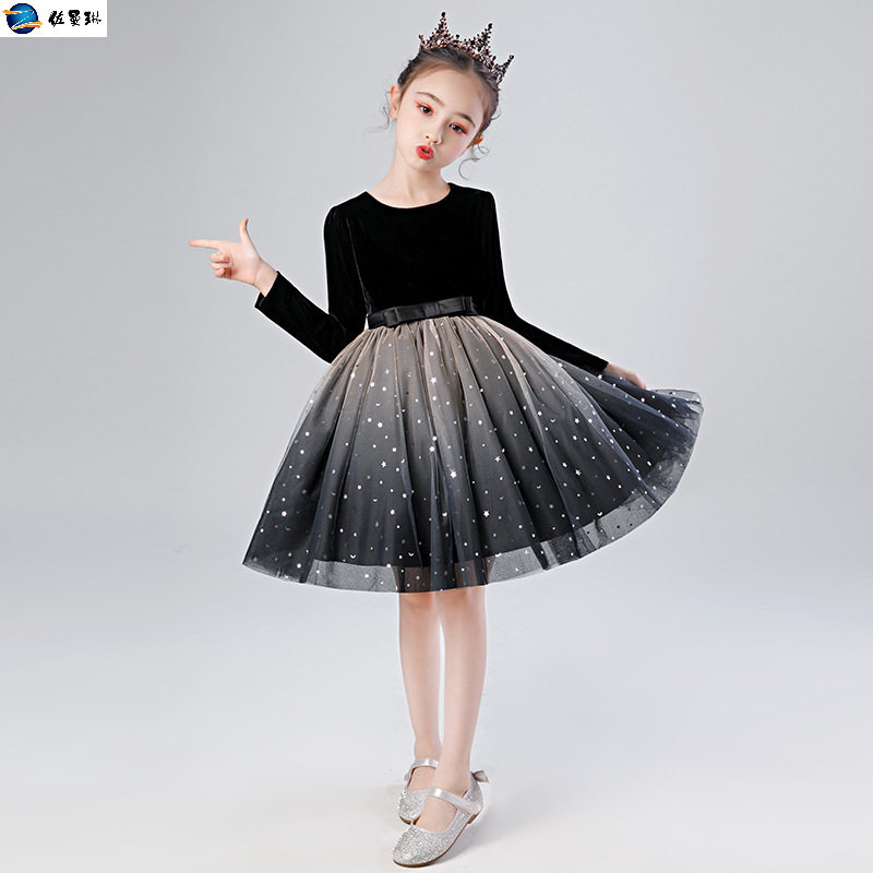 幼儿童男女童中小学生合唱夏演出服 佐曼琳连衣裙