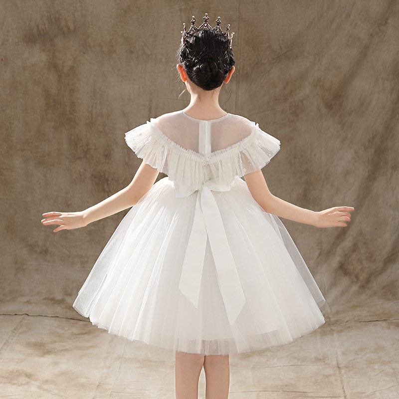 婚纱小女孩公主裙蓬蓬裙纱裙演出服 佐曼琳连衣裙