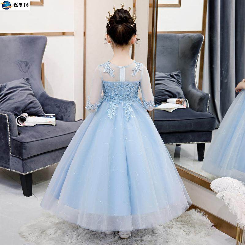 女童蓬蓬纱秋冬生日儿童优雅公主裙 佐曼琳连衣裙