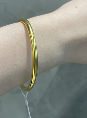 国风经典古法沙金手镯