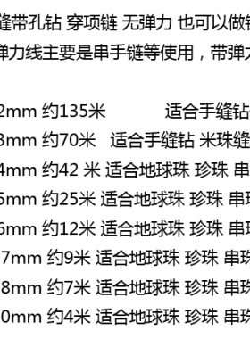 透明鱼线弹力线手工制作配件材料