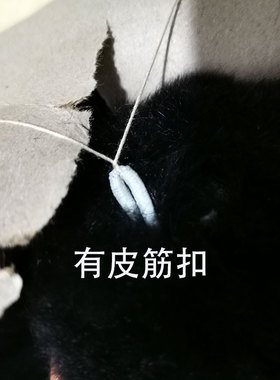 diy白色手工幼儿园獭兔毛球