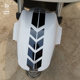 Arrow car stickers cover scratches on electric motorcycle body