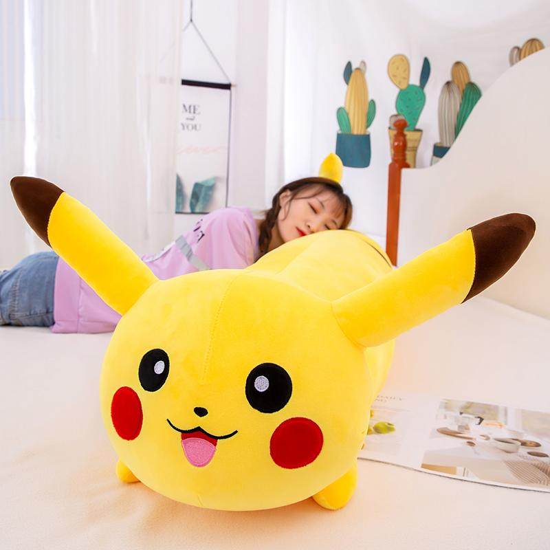 皮卡丘公仔长条抱枕男女生睡觉专用夹腿靠枕头儿童布娃娃毛绒玩具,淘宝优惠券,粉丝福利购,淘宝优惠卷