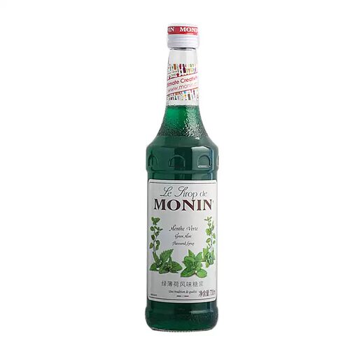 莫林绿薄荷味糖浆 果露 MONIN 700ml 调咖啡饮料鸡尾酒烘焙 - 图3