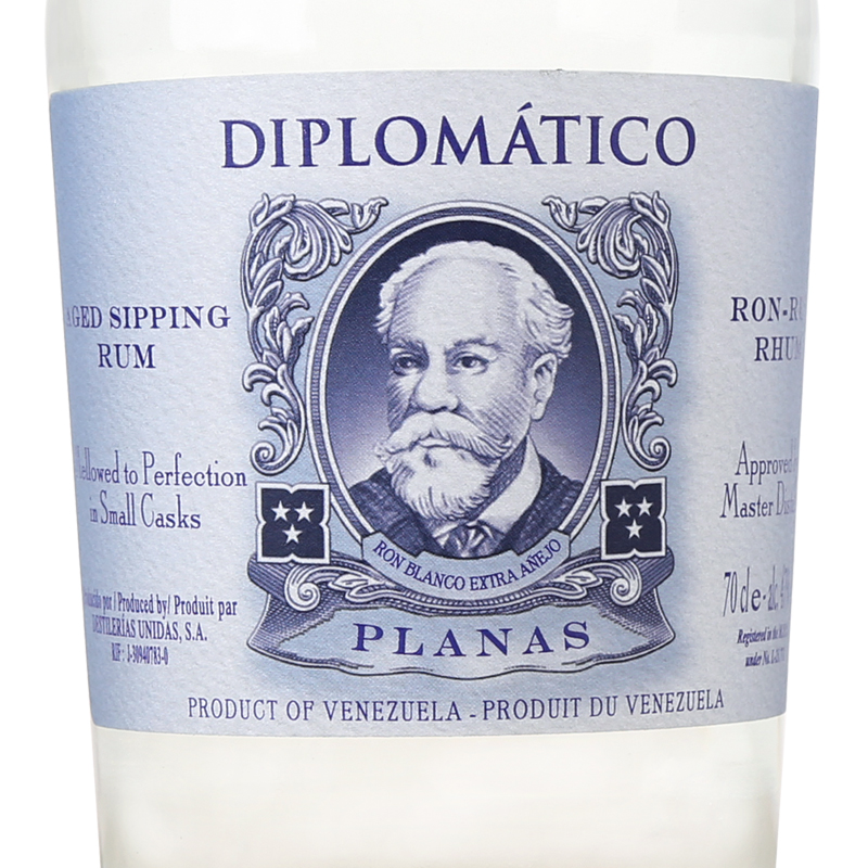 Diplomatico PLANAS Rum 委内瑞拉外交官白朗姆帕纳斯朗姆酒 - 图0