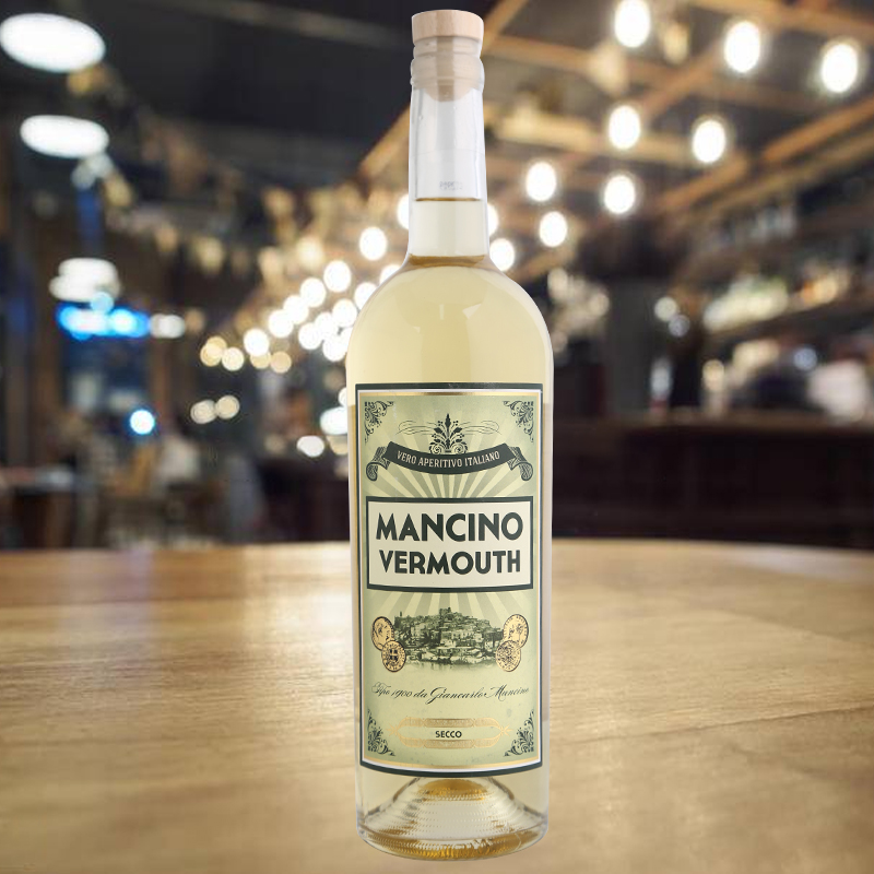 意大利进口 MANCINO VERMOUTH SECCO曼奇诺干威末酒开胃酒750ml-图1