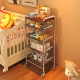 Baby supplies feeding table storage cabinet bedside storage rack care cart mobile bottle storage rack food supplement rack
